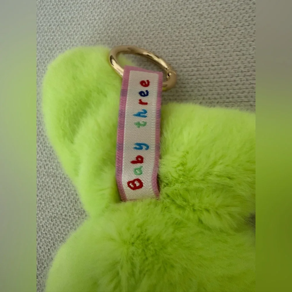 Baby Three Petit Macaron Cute Bunny Plush Pendant - Cupcake - Picture 7 of 8
